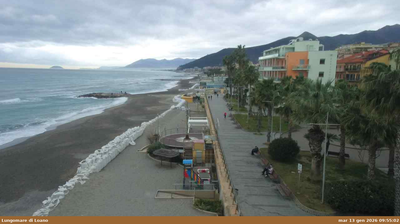 immagine della webcam nei dintorni di Finale Ligure: webcam Loano