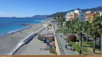 immagine della webcam nei dintorni di Lusignano: webcam Loano