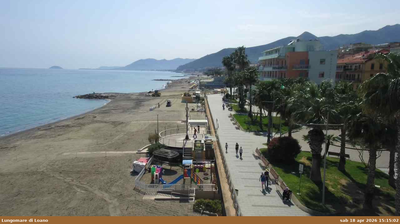 immagine della webcam nei dintorni di Finale Ligure: webcam Loano