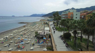 immagine della webcam nei dintorni di Borgio Verezzi: webcam Loano