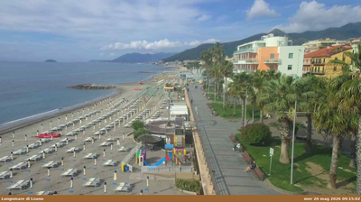 immagine della webcam nei dintorni di Tovo San Giacomo: webcam Loano