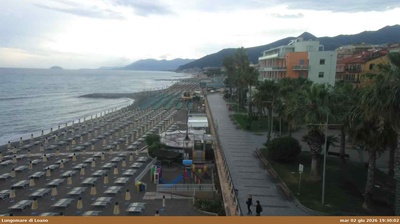 immagine della webcam nei dintorni di Finale Ligure: webcam Loano