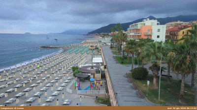 immagine della webcam nei dintorni di Finale Marina: webcam Loano