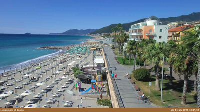 immagine della webcam nei dintorni di Lusignano: webcam Loano