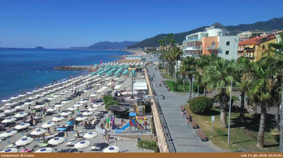 immagine della webcam nei dintorni di Leca: webcam Loano
