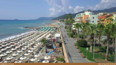 immagine della webcam nei dintorni di Bardineto: webcam Loano