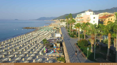 immagine della webcam nei dintorni di Spotorno: webcam Loano