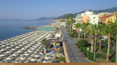 immagine della webcam nei dintorni di Pietra Ligure: webcam Loano