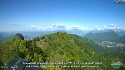immagine della webcam nei dintorni di Maccagno con Pino e Veddasca: webcam Castello Cabiaglio