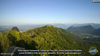 immagine della webcam nei dintorni di Brenta: webcam Castello Cabiaglio