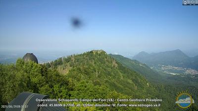 immagine della webcam nei dintorni di Varese: webcam Castello Cabiaglio