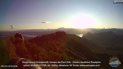 immagine della webcam nei dintorni di Trarego Viggiona: webcam Castello Cabiaglio