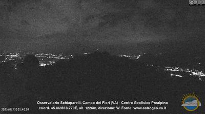 immagine della webcam nei dintorni di Varese: webcam Castello Cabiaglio