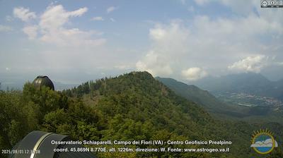 immagine della webcam nei dintorni di Monvalle: webcam Castello Cabiaglio