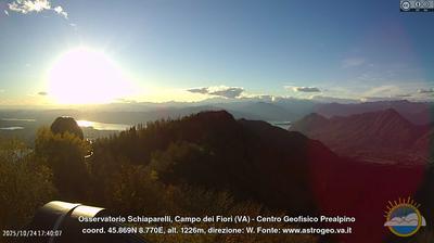 immagine della webcam nei dintorni di Brinzio: webcam Castello Cabiaglio