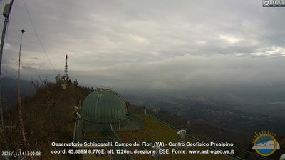 immagine della webcam nei dintorni di Sangiano: webcam Castello Cabiaglio