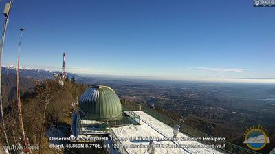 immagine della webcam nei dintorni di Castelseprio: webcam Castello Cabiaglio