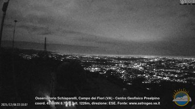 immagine della webcam nei dintorni di Cuasso al Monte: webcam Castello Cabiaglio