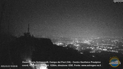 immagine della webcam nei dintorni di Brezzo di Bedero: webcam Castello Cabiaglio