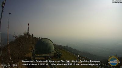 immagine della webcam nei dintorni di Maccagno: webcam Castello Cabiaglio