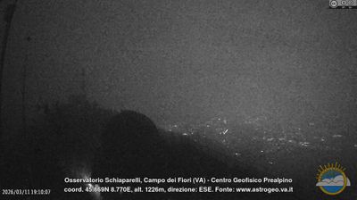 immagine della webcam nei dintorni di Castelseprio: webcam Castello Cabiaglio