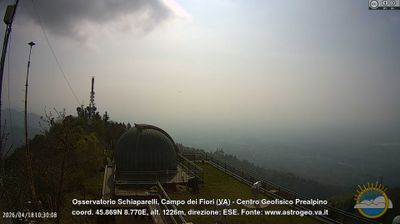 immagine della webcam nei dintorni di Maccagno con Pino e Veddasca: webcam Castello Cabiaglio