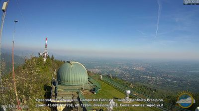 immagine della webcam nei dintorni di Cuasso al Monte: webcam Castello Cabiaglio