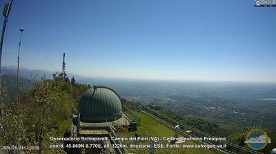 immagine della webcam nei dintorni di Varese: webcam Castello Cabiaglio