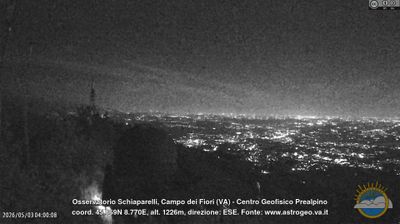 immagine della webcam nei dintorni di Cuasso al Monte: webcam Castello Cabiaglio