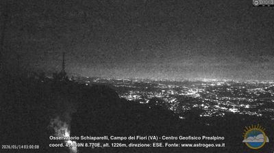 immagine della webcam nei dintorni di Brenta: webcam Castello Cabiaglio