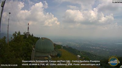 immagine della webcam nei dintorni di Cuasso al Monte: webcam Castello Cabiaglio