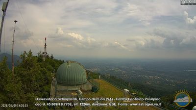 immagine della webcam nei dintorni di Maccagno: webcam Castello Cabiaglio