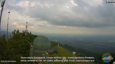 immagine della webcam nei dintorni di Varese: webcam Castello Cabiaglio