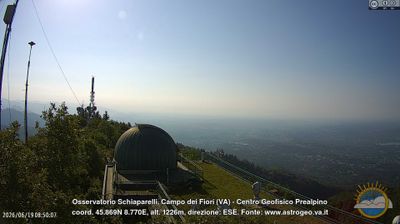 immagine della webcam nei dintorni di Trarego Viggiona: webcam Castello Cabiaglio