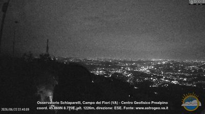 immagine della webcam nei dintorni di Cuasso al Monte: webcam Castello Cabiaglio