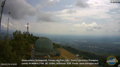 immagine della webcam nei dintorni di Maccagno: webcam Castello Cabiaglio