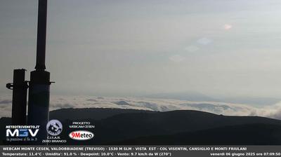 immagine della webcam nei dintorni di Valdobbiadene: webcam Segusino