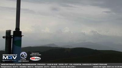 immagine della webcam nei dintorni di Castelfranco Veneto: webcam Segusino