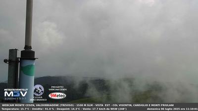 immagine della webcam nei dintorni di Castelfranco Veneto: webcam Segusino