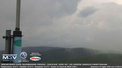 immagine della webcam nei dintorni di Cismon del Grappa: webcam Segusino