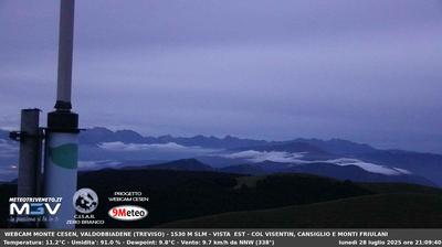 immagine della webcam nei dintorni di Seren del Grappa: webcam Segusino