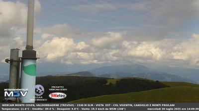 immagine della webcam nei dintorni di San Pietro di Feletto: webcam Segusino