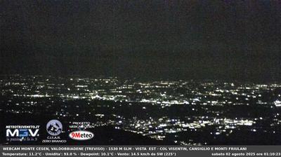 immagine della webcam nei dintorni di Pieve di Soligo: webcam Segusino