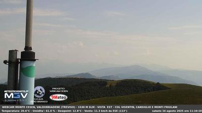 immagine della webcam nei dintorni di San Gregorio nelle Alpi: webcam Segusino