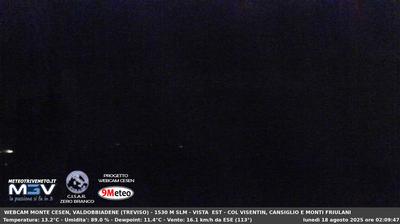 immagine della webcam nei dintorni di Cismon del Grappa: webcam Segusino