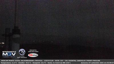 immagine della webcam nei dintorni di Valdobbiadene: webcam Segusino