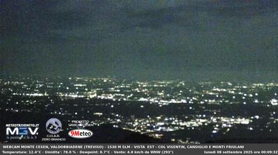 immagine della webcam nei dintorni di San Pietro di Feletto: webcam Segusino