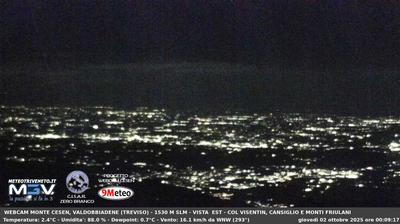 immagine della webcam nei dintorni di San Gregorio nelle Alpi: webcam Segusino
