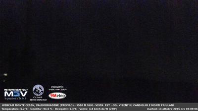 immagine della webcam nei dintorni di Cismon del Grappa: webcam Segusino