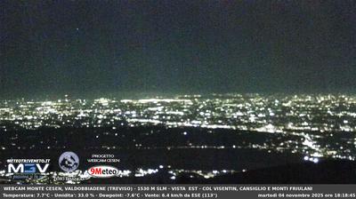 immagine della webcam nei dintorni di Castelfranco Veneto: webcam Segusino